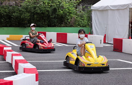 出張ゴーカート事例テレビ朝日・六本木ヒルズ