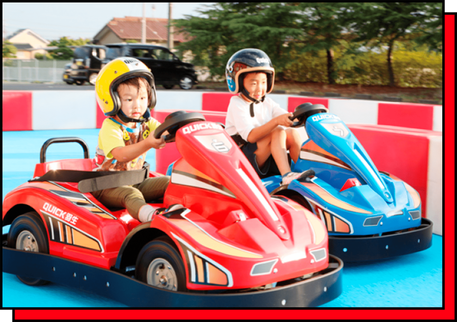 子ども、ファミリーが集まるイベントの目玉【EVレンタルゴーカート】